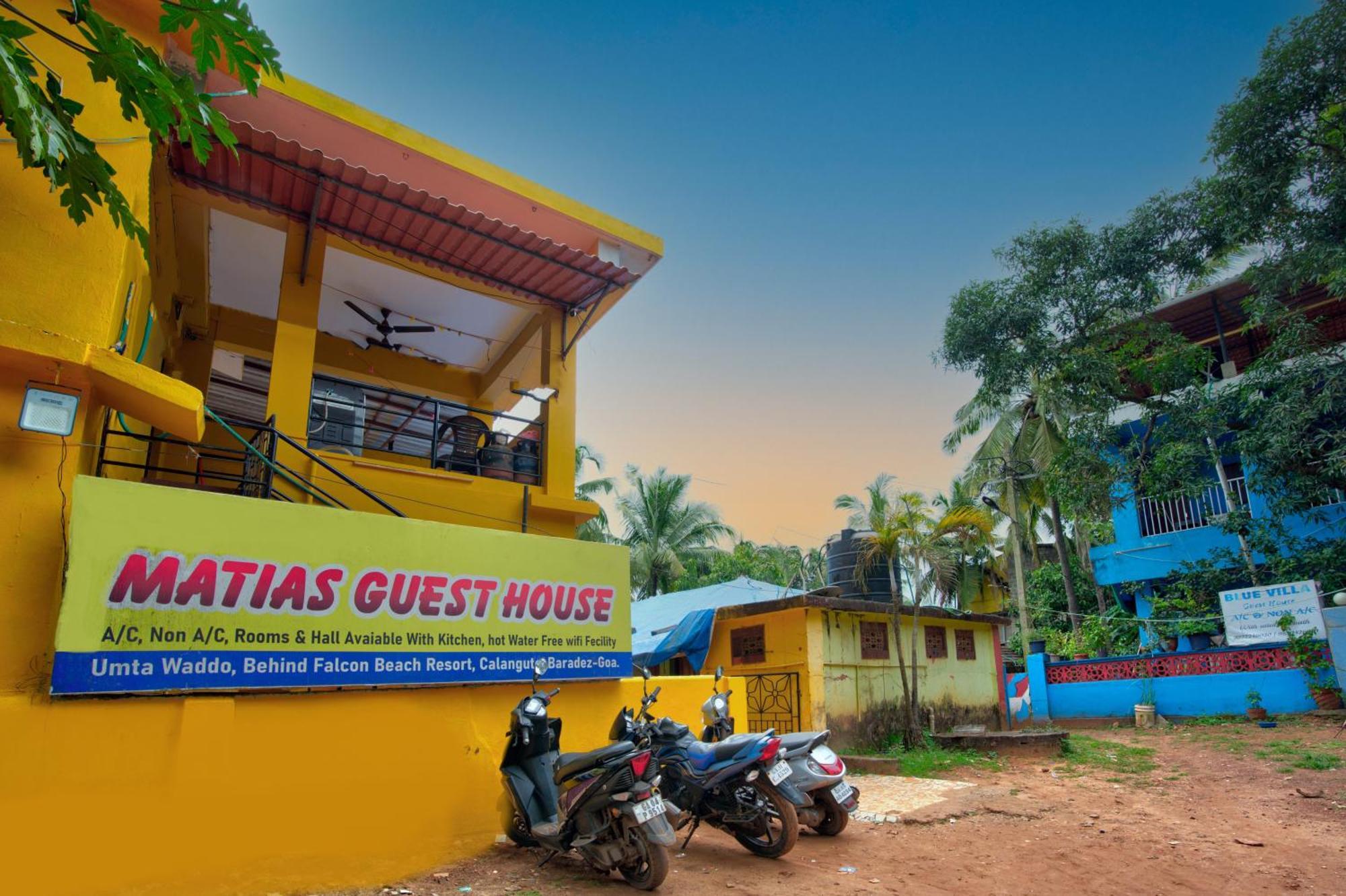 Matias Guest House Calangute Exterior foto